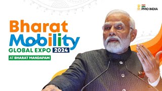 PM Narendra Modi addresses Bharat Mobility Global Expo, Bharat Mandapam