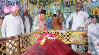 खंडवा: ख्वाजा सैय्यद गयासुद्दीन चिश्ती तारशाहवली 688 वा उर्स मुबारक चादर पेश की । Dargah in India