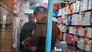 मुजफ्फरनगर में दवा व्यापारियो पर छापा, नशीली दवाईयो की बढती मांग पर कार्यवाही