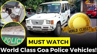 #MustWatch- World Class Goa Police Vehicles!