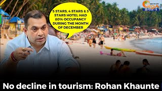 No decline in tourism: Rohan Khaunte