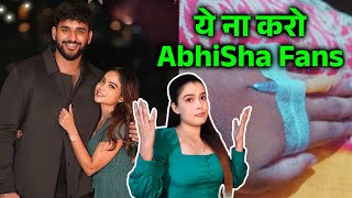 AbhiSha Fans Ki Ye Harkat Se Khush Nahi Honge Abhishek Aur Manisha