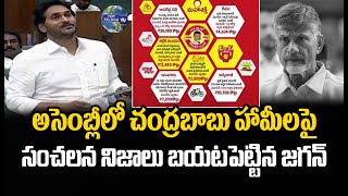 చంద్రబాబు హామీలపై సంచలన నిజాలు బయటపెట్టిన జగన్ | CM Jagan Speech in Assembly | Top Telugu TV