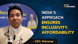 CEO of Petronas Kuala Lumpur praises India's economy, commends PM Modi's vision
