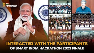 PM Modi’s interaction with participants of Smart India Hackathon 2023 Finale, With Eng Subtitle