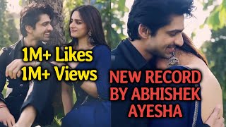 Abhishek Ayesha Ke Saanware Reel Ne Banaya Record, 1M Views And Likes