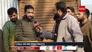 Inhabitants of Gonipora Handwara Area of North Kashmir district kupwara protest against Xen civil