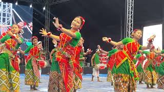 Mising folk dance show at Youth festival 2024