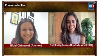 Exclusive Interview : Sini Shetty || Femina Miss India World 2022