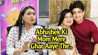 Mannara Chopra On Abhishek Kumar's Mom, Meine Aunty Ji Ka Suit Bhi Pehna