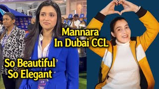 Dubai Me CCL Match Me Dikhi Mannara Chopra, Social Media Par Fida Hue Fans