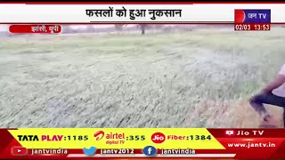 Jhansi News | कई गावों में तेज बारिश और आंधी,फसलों को हुआ नुकसान | JAN TV