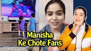 Jhalak Dikhhla Jaa 11 | Manisha Rani Ke Chote Fans Ka Dance, Manisha Ne Kiya Share