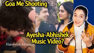 Goa Me Abhishek Kumar Aur Ayesha Khan Ka Music Video Shoot?