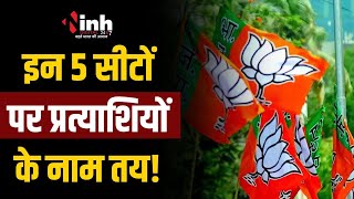 MP Politics: Loksabha Election से जुड़ी बड़ी खबर | 5 सीटों पर BJP इन दावेदारों को देगी टिकट! MP News
