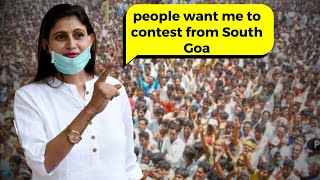 Pratima says people want her to contest from South Goa