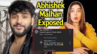 Abhishek Malhan Exposed Kehnewale Hater Ko Mila Karara Jawab