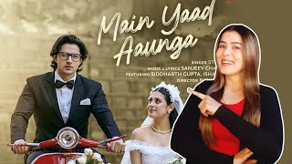 Isha Malviya FIRST LOOK, Main Yaad Aaunga Music Video With Siddharth Gupta