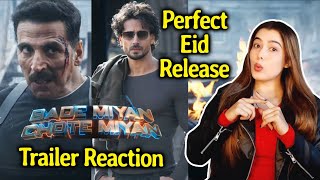 Bade Miyan Chote Miyan Trailer Reaction | Mass And Class.. Perfect Eid Release | Akshay Kumar, Tiger