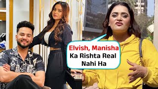 Bebika Dhurve Reaction On Elvish Yadav And Manisha Rani's Friendship