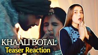 Khaali Botal Teaser Reaction | Abhishek Kumar, Ayesha Khan