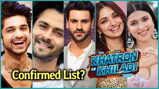 Khatron Ke Khiladi 14 CONFIRMED List? | Abhishek Kumar, Mannara Chopra, Jiya Shankar, Shoaib Ibrahim