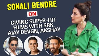 Sonali Bendre On Giving SUPER-HIT Films With Shahrukh, Akshay Kumar, Ajay Devgn