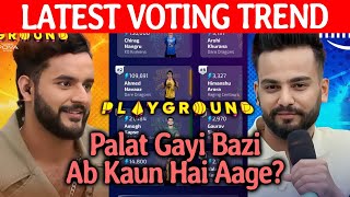 Playground 3 LATEST Voting Trend | Palat Gayi Baazi, Ab Kaun Hai Aage? | Elvish Vs Fukra Insaan