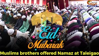 #EidMubarak! Muslims brothers offered Namaz at Taleigao