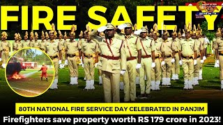 80th National Fire Service Day Celebrated in Panjim
