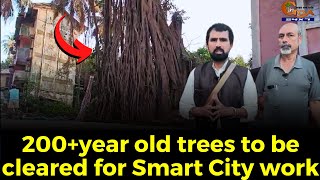 200+year old trees to be cleared for Smart City work. Goa Green Brigade to protest at St Inez