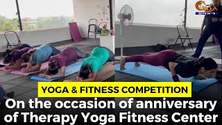 Yoga & fitness competition on the occasion of anniversary of Therapy Yoga Fitness Center