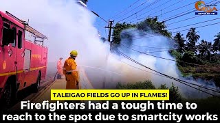 Taleigao fields go up in flames!