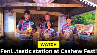 #Watch- Feni...tastic station at Cashew Fest!