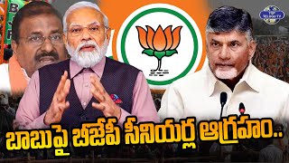 బాబు పై బీజేపీ  సీనియర్ల ఆగ్రహం.. | BJP Senior Leaders Serious On Chandrababu Naidu | Top Telugu TV