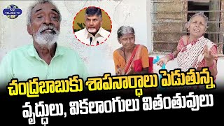 చంద్రబాబుకు శాపనార్ధాలు పెడుతున్న వృద్ధులు. | Pension Issue | AP Elections | TDP | Top Telugu TV