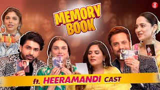 Memory Book ft. Heeramandi cast Fardeen Khan, Aditi Rao, Taha Shah, Richa Chadha, Sharmin & Sanjeeda
