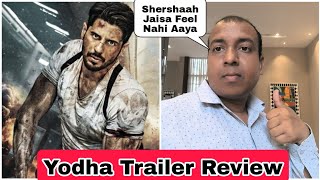 Yodha Trailer Review By Surya Featuring Sidharth Malhotra