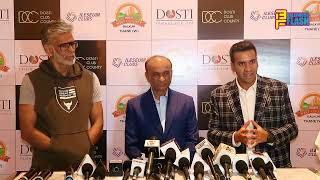 Milind Soman at Dosti West County for Their Grand Clubhouse Inauguration