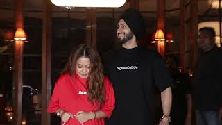 Neha Kakkar With Husband Rohanpreet Singh Spotted at Salim Merchant Birthday Bash