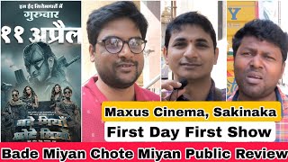 Bade Miyan Chote Miyan Public Review First Day First Show At Maxus Cinema, Sakinaka, Mumbai