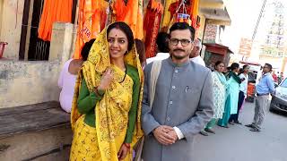 Atal Serial Cast Visit Ram Mandir in Ayodhya on Rama Navami - Neha Joshi and Ashutosh Kulkarni