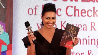 Kavea Chavali Launches Her Debut Book Mic Check 123