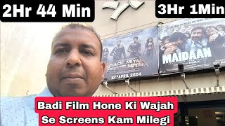 Bade Miyan Chote Miyan Aur Maidaan Film Lambi Hone Ki Wajah Se Dono Ko Screens Kam Milnewale Hai!