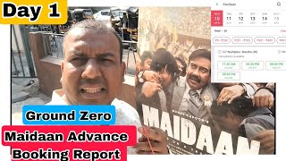 Maidaan Movie Advance Booking Ground Zero Report Day 1 At Gaiety Galaxy Theatre In Mumbai