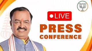 LIVE: Deputy CM Uttar Pradesh Shri Keshav Prasad Maurya addresses press conference at BJP HQ, Delhi