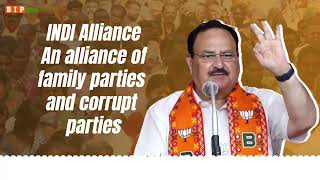 INDI Alliance is a group of parties who are corrupt and want to save the corrupt: JP Nadda