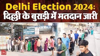 Lok Sabha Election 2024: दिल्ली के बुराड़ी में मतदान जारी, लगी लंबी कतारें