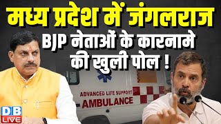 Madhya Pradesh में जंगलराज, BJP नेताओं के कारनामे की खुली पोल ! Rahul Gandhi | #dblive