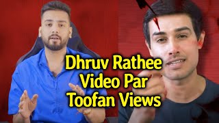 Elvish Yadav Ke Exposing Dhruv Rathee Video Ko Mile Toofan Views